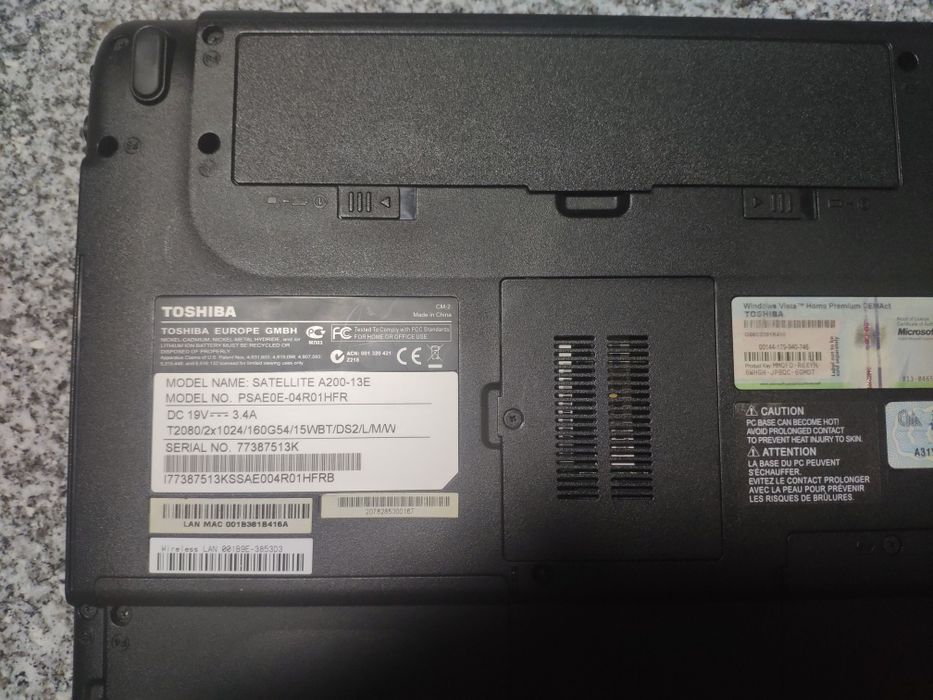 Toshiba Satellite A20064729761865218121