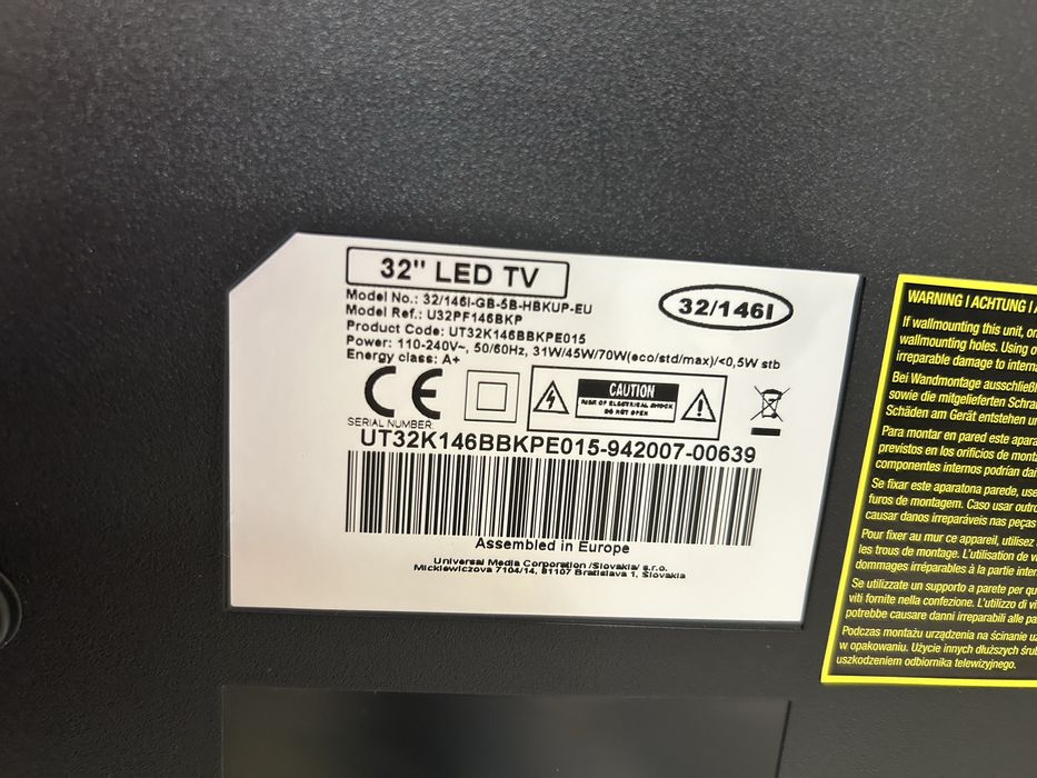 TV marca UMC 32”