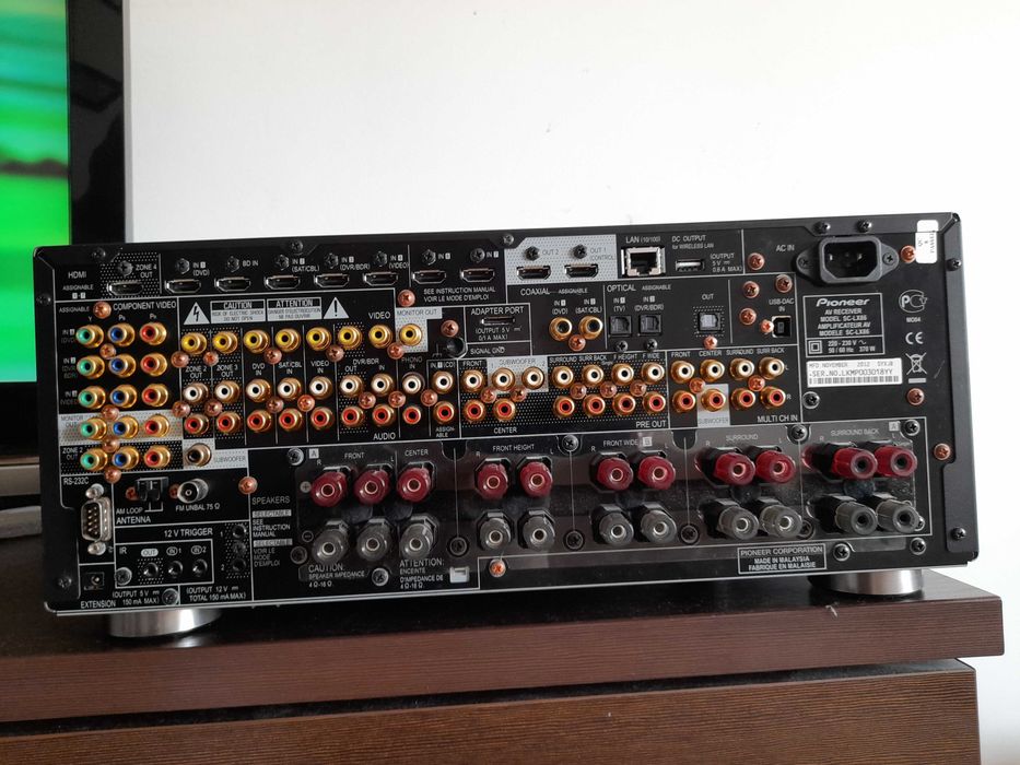 Amplituner Pioneer SC-LX86 + pilot