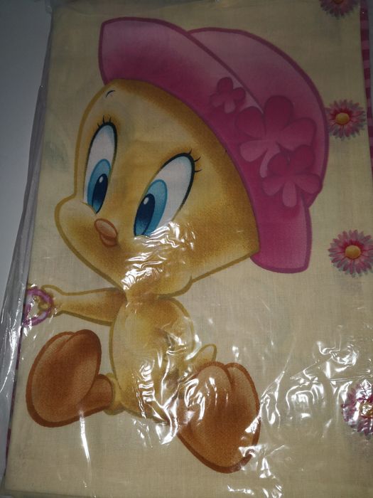 Komplet pościeli dziecięcej Tweety 100 x 135 cm NOWA