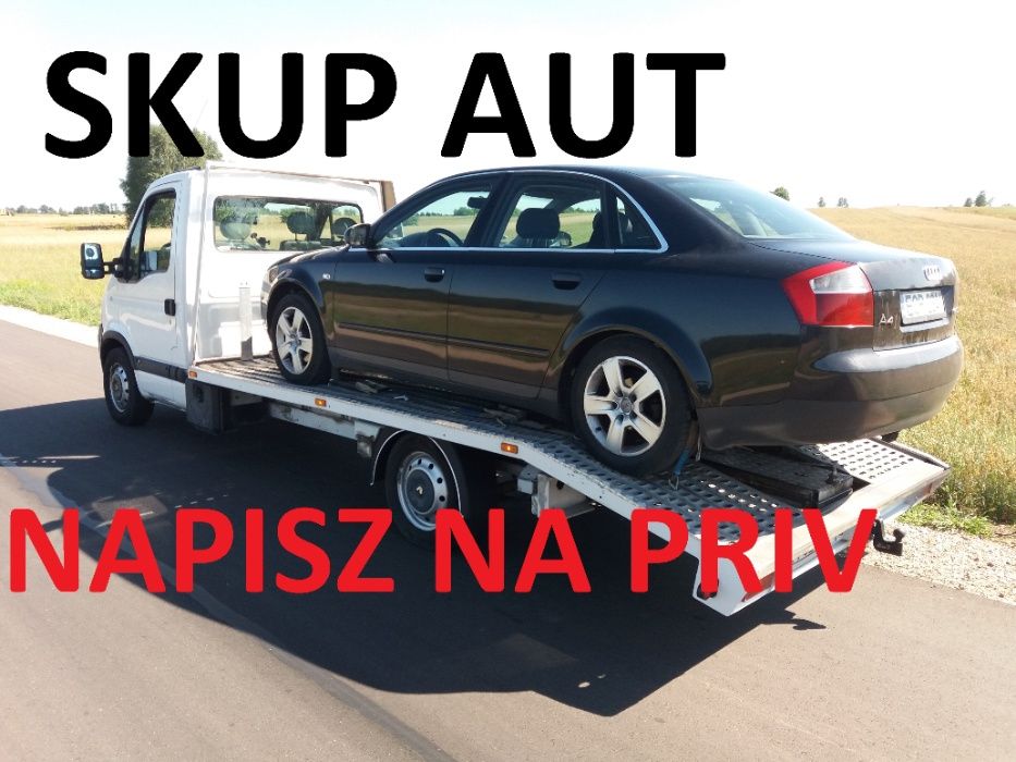 Skup aut .Kupie każde AUDI A3 - A4- A6- A5 -Q5 , Q7