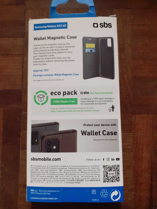 Capa Samsung galaxy A22 Preta