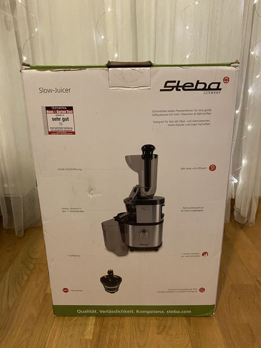 Wyciskarka wolnoobrotowa Steba Germany