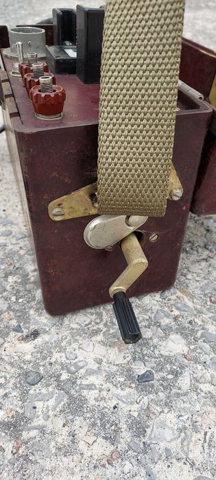 Telefon polowy produkcji radzieckiej CCCP - unikat.