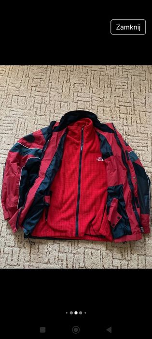 The North Face kurtka męska 3w1  XL Gore TeX plus gratisy