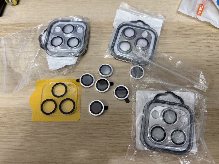 iPhone 16 Pro Max proteções de cameras.