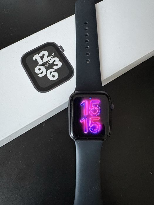 Apple Watch SE 40mm Space Gray | Bateria 88% | Pełny zestaw