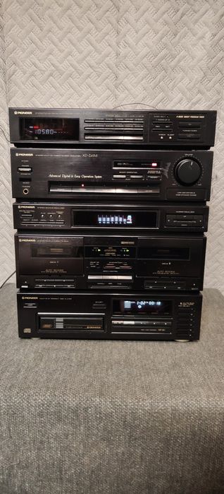 Wieża PIONEER XD-Z65M. Equalizer. Po serwisie
