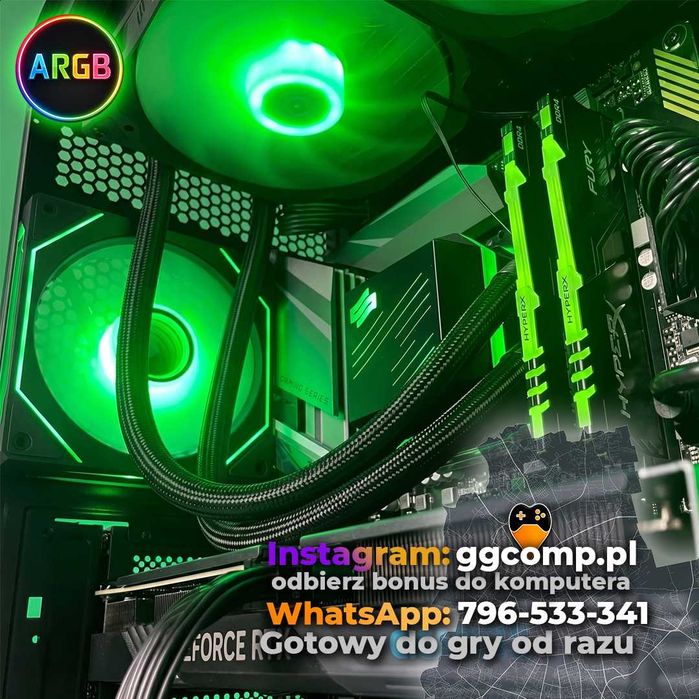 Moc‼️Core i9 + RTX 5060 | 32Gb RAM DDR4 | 850w | PC do gier | Zestaw gamingowy | Komputer gamingowy‼️