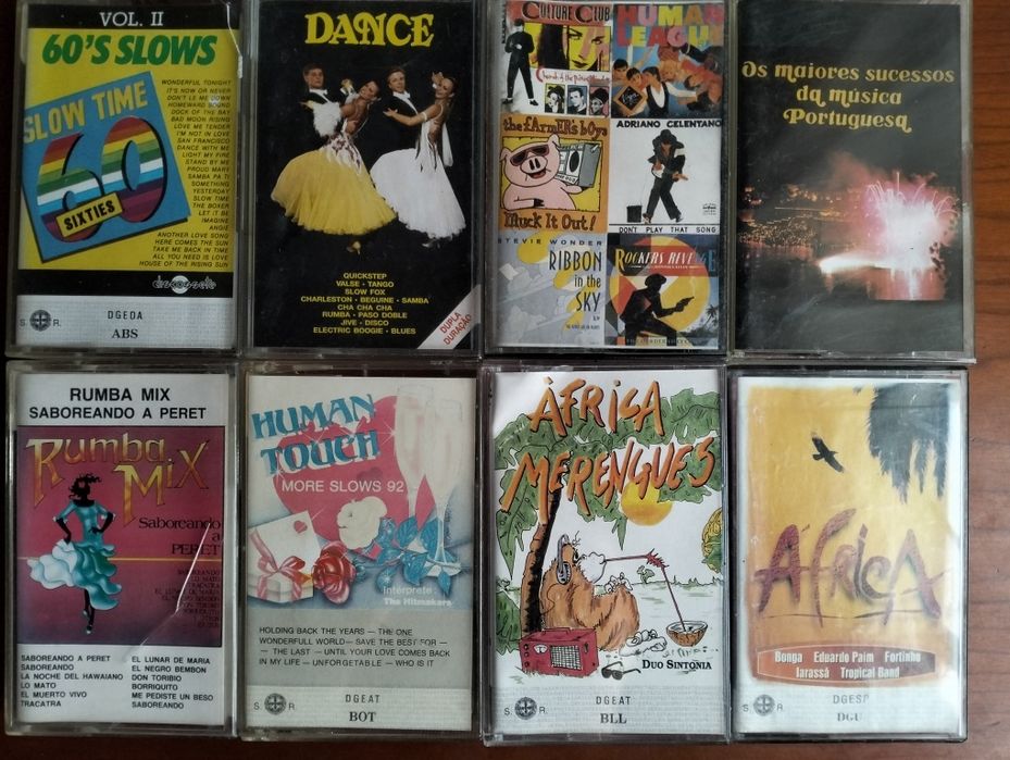 Antigas K'7s de música