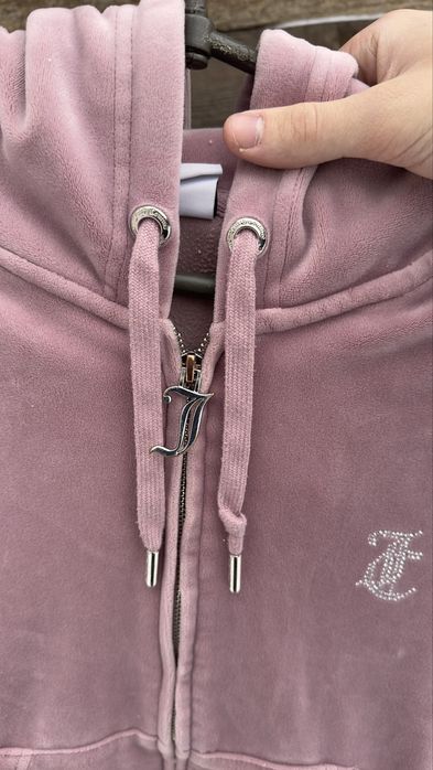 Juicy Couture рожеве зіп худі