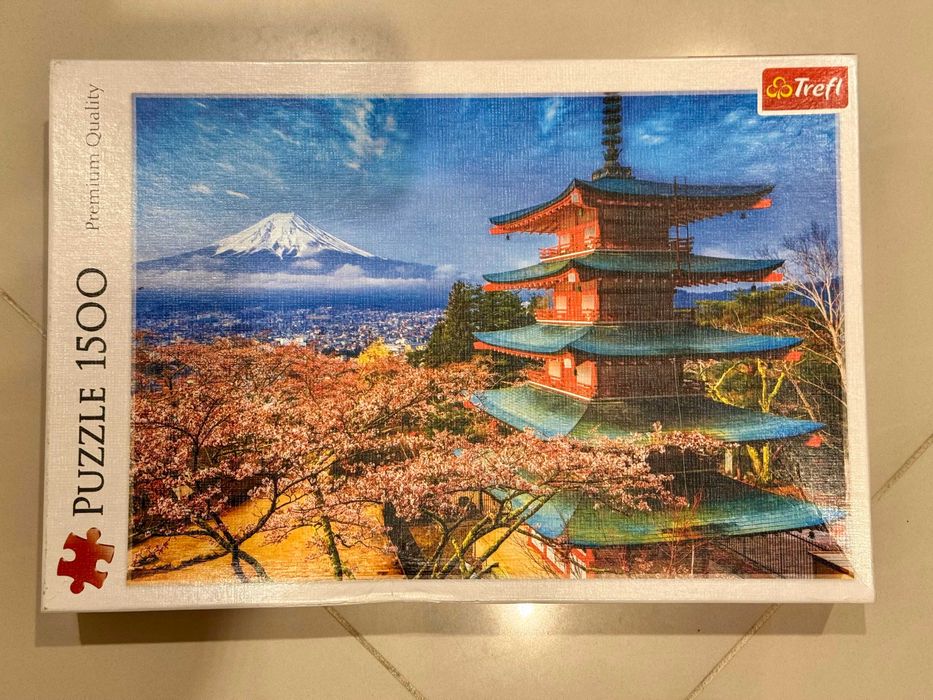 Puzzle Trefl 1500 Góra Fudżi