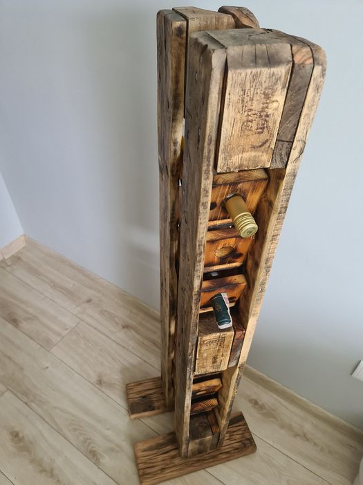 Stojak na wino pionowy stojący