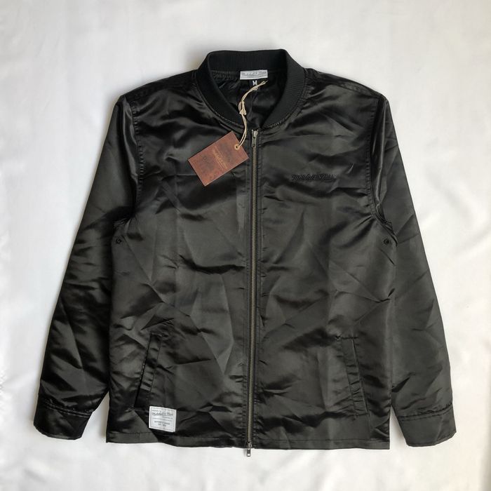Куртка Бомбер Mitchell & Ness Midnight Long Bomber Jacket