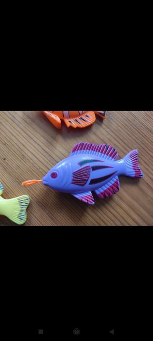 Rybki do łowienia plastikowe