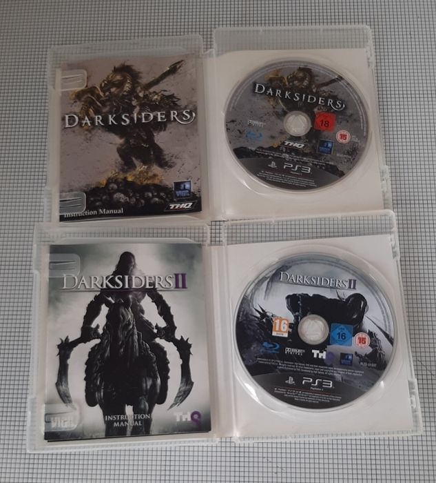 Darksiders 1 e 2 (ps3)