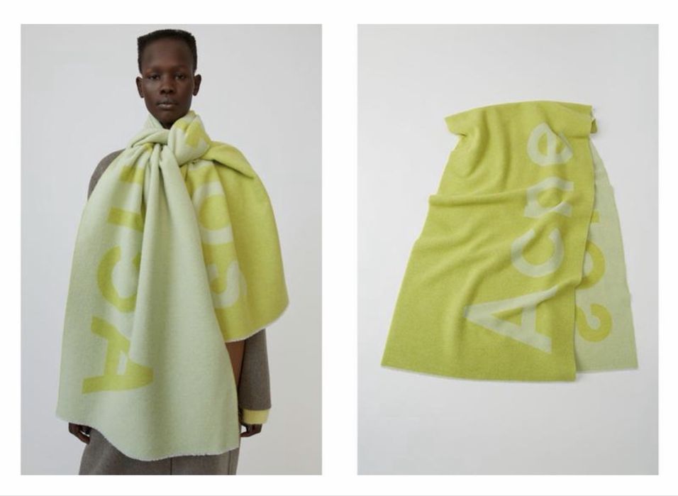 Продам шерстяний шарф Acne Studios