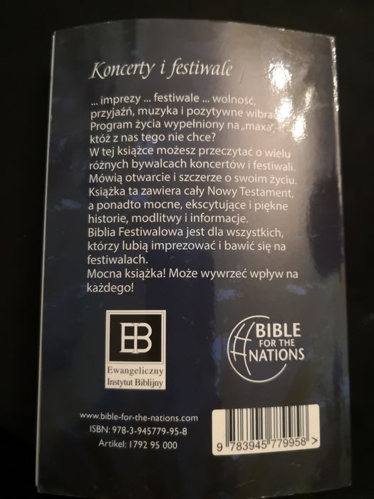Biblia festiwalowa