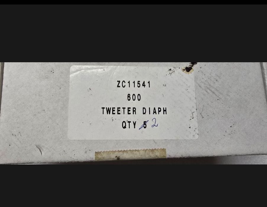 B&w tweeter ZZ11541 (bowers & Wilkins) serie 600 s2