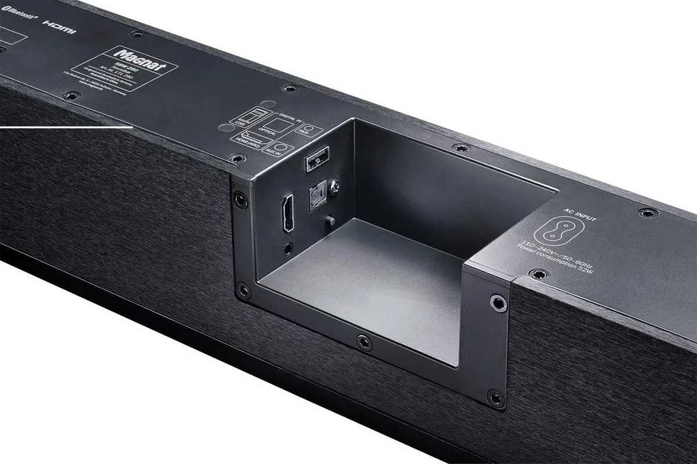 Nowy Soundbar Magnat SBW 280 2.1 260W Bluetooth aptX HDMI ARC optyczne miniJack aux