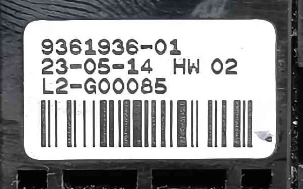 Comando / Botão / Interruptor Vidros Trás Esquerdo 9361936-01 - BMW 3
