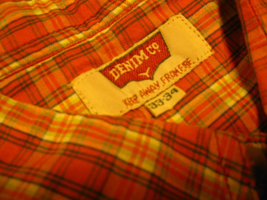 koszula w kratkę ,kratę  Denim roz.33-34.