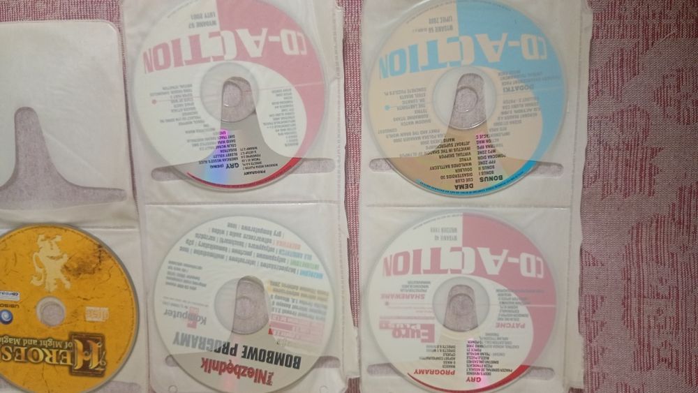 Heroes of might and magic  i CD action płyty z czasopisma parę sztu