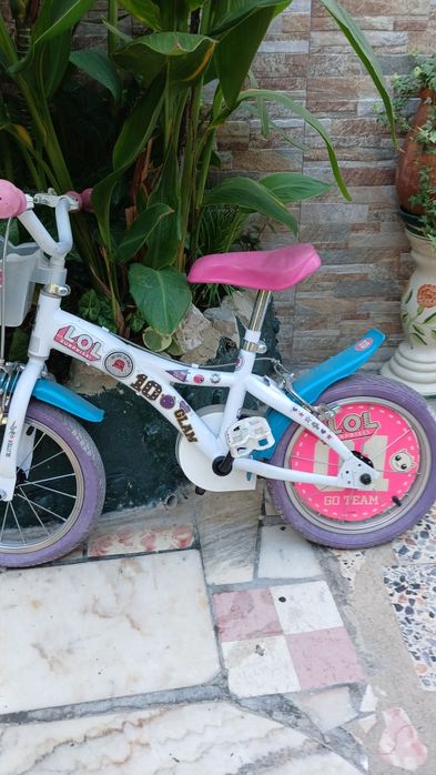 Bicicleta menina da LOL