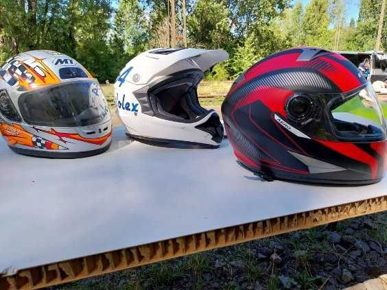 Kask motocyklowy  Kaski