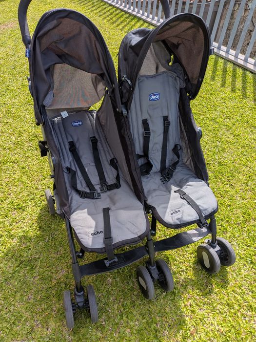 Chicco Twin Stroller with Cane-Type Frame505760209615595523