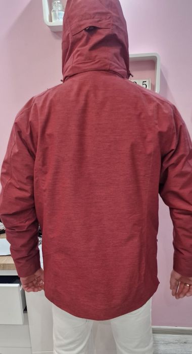 Kurtka Millet burgundowa męska jesienno-zimowa podoba 3 w1