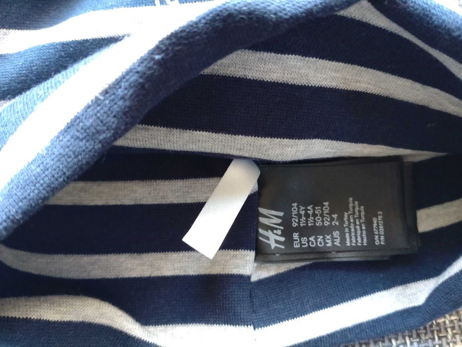 Czapka, czapeczka, przejściowa H&M rozmiar 92/104