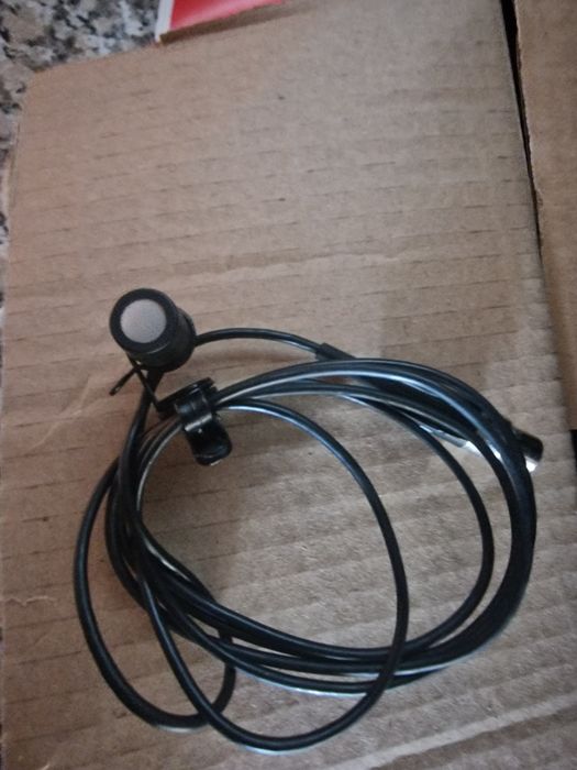 Microfone shure  lapela