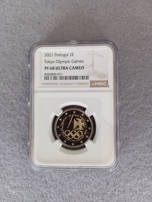 NGC Proof 2 euros, Portugal