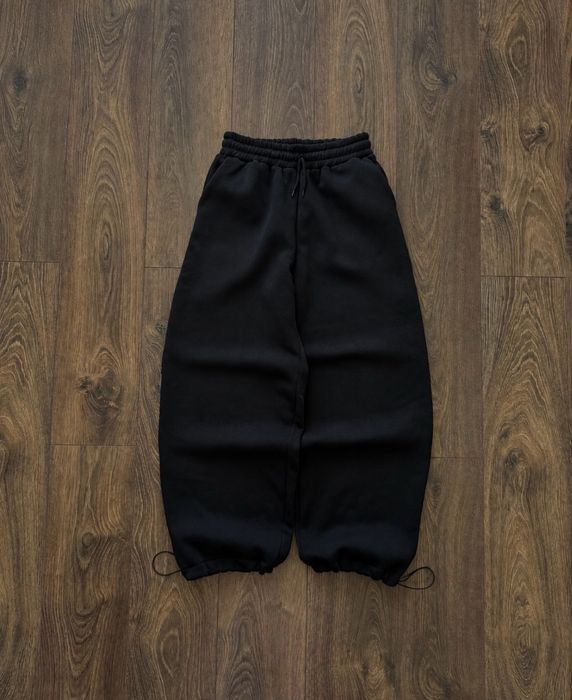 Широкі Штани Спортивні Парашути Утеплені З Флісом Sweatpants Baggy Fit Чорні Черные Спортивки Jaded London Skater Flared Фларед Широкие Y2K SK8