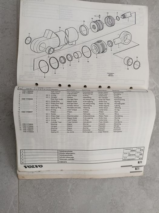 Instrukcja obsługi DTR Volvo BL71