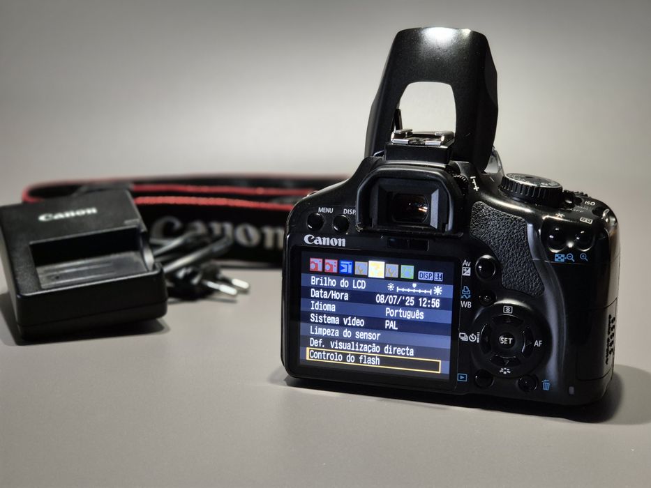 Canon DSLR 450D + Lente Canon EF 28-80mm