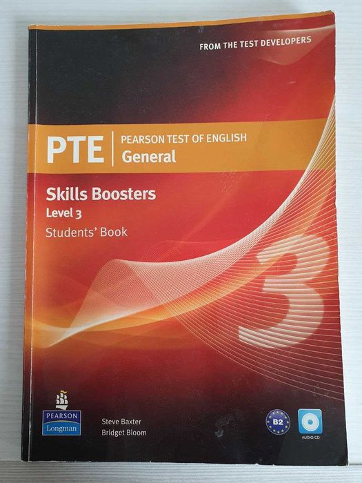 English PTE Pearson Test of English Student's Book тест НМТ