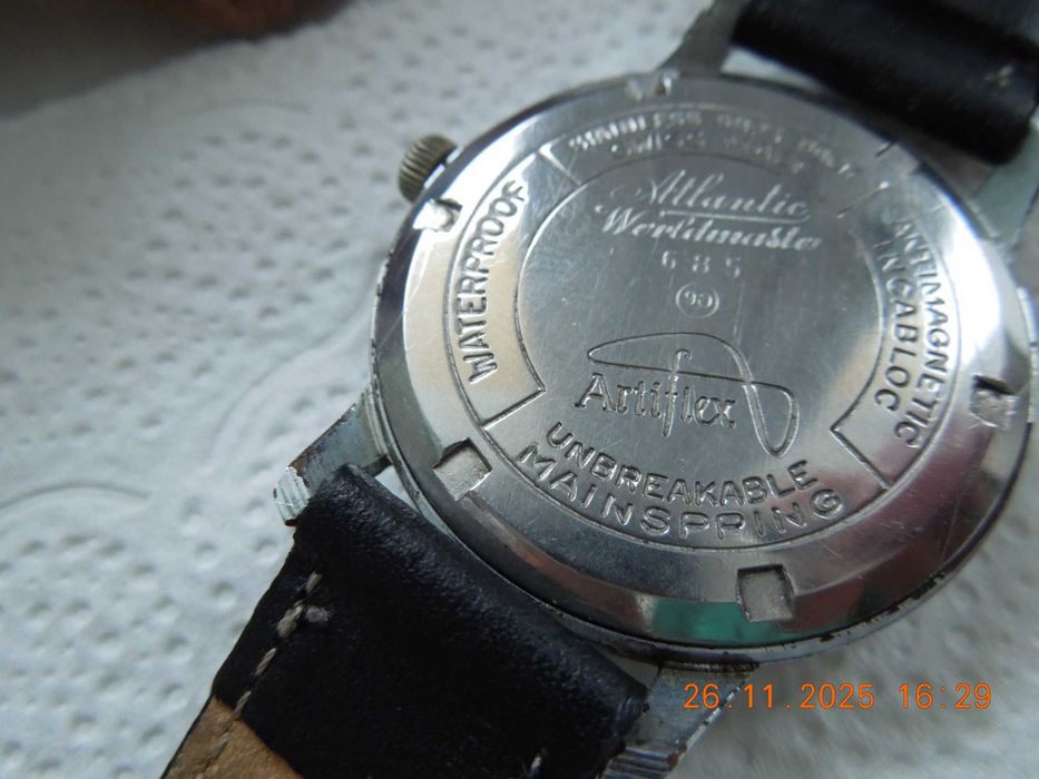 zegarek atlantic worldmaster