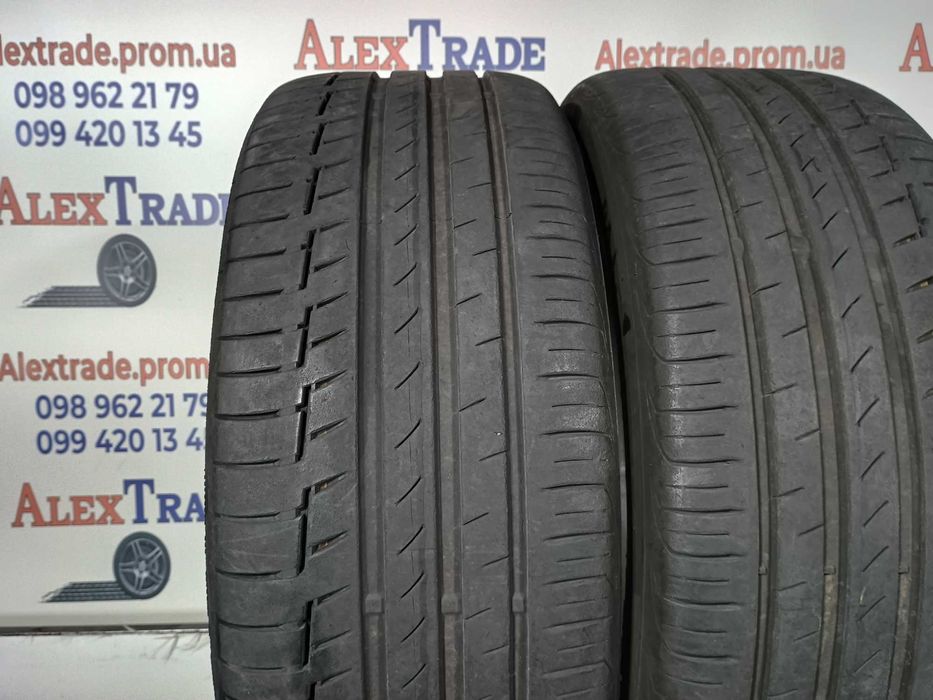 2 шт. 225/50 R17 Continental PremiumContact 6 літні шини вживані