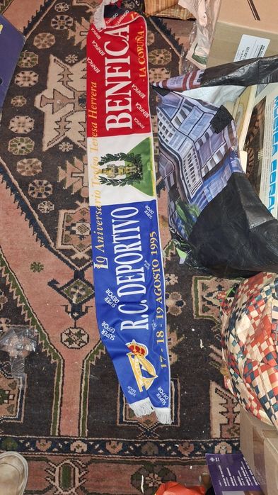 Cachecol Slb Benfica Teresa Herera Real Madrid Flamengo