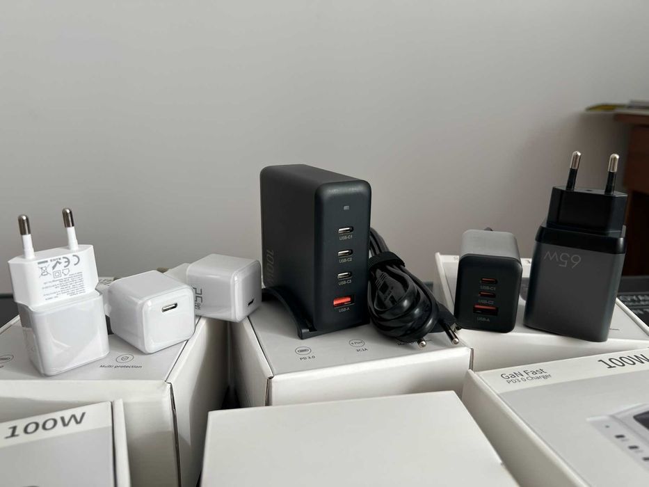 Зарядний пристрій 25W 65W 100W GaN4 Pro USB-by C PD 3.0 PPS 3.3 QC 3.0 для iPhone Samsung зарядний блок швидка зарядка