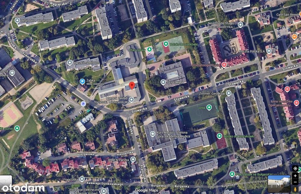 Garaż kompleks Francuska, os. Przyjaźni - Widok 4