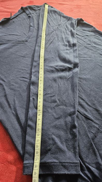 T-shirt granatowy Polo RalphL.  długi rękaw r.M