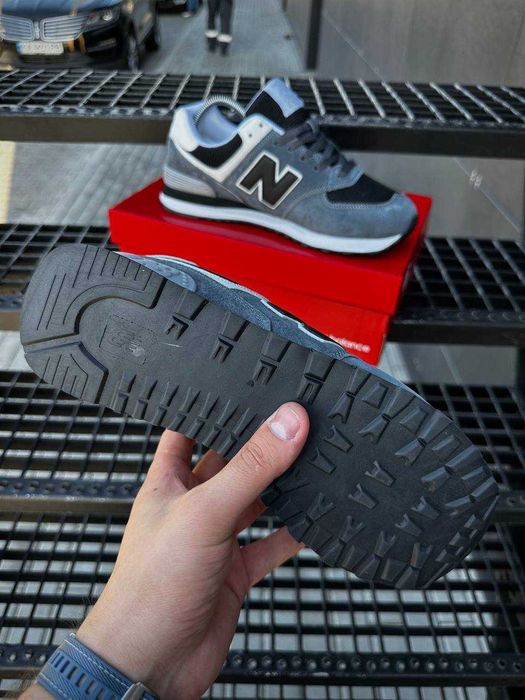 !ХІТ! Кросівки New Balance 574 Grey Black 40 41 42 43 44 45 нью беленс