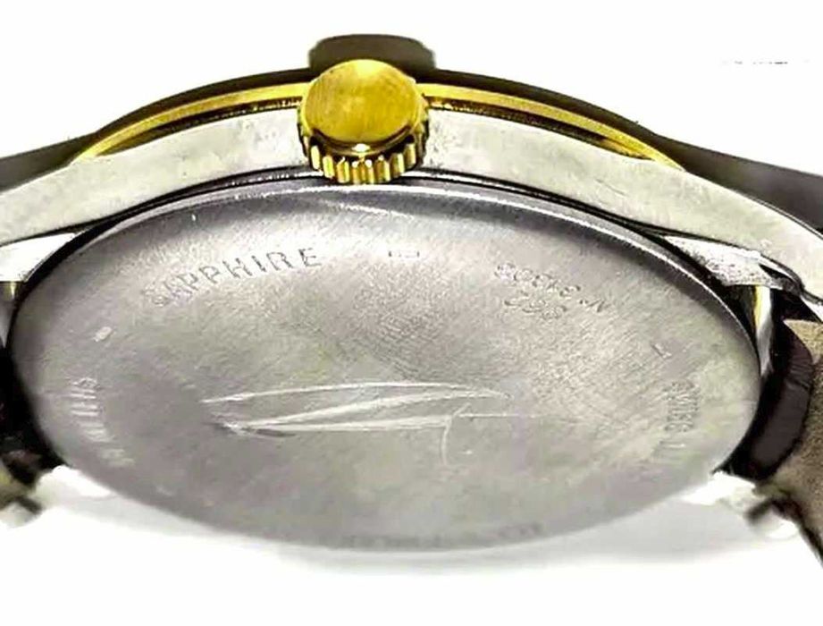 Zegarek Aerowatch Swiss 50M Sapphire Gold 41mm Slim Line Luminova Data