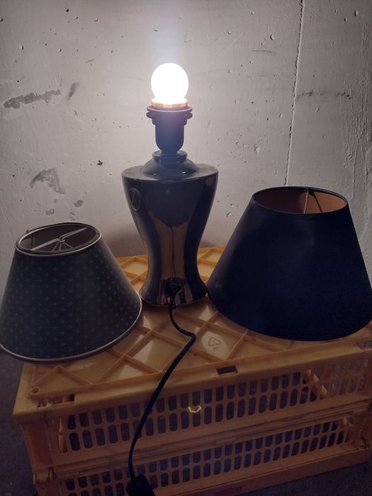 Lampka nocna 2 klosze