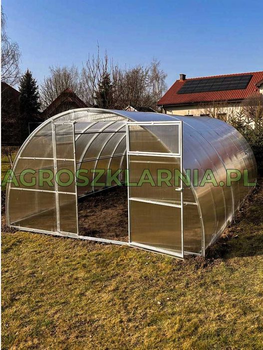 Szklarnia poliwęglan 4mm/6mm 2,4x4m,3x4,3x6m,3,5x6m itd Dostawa Gratis