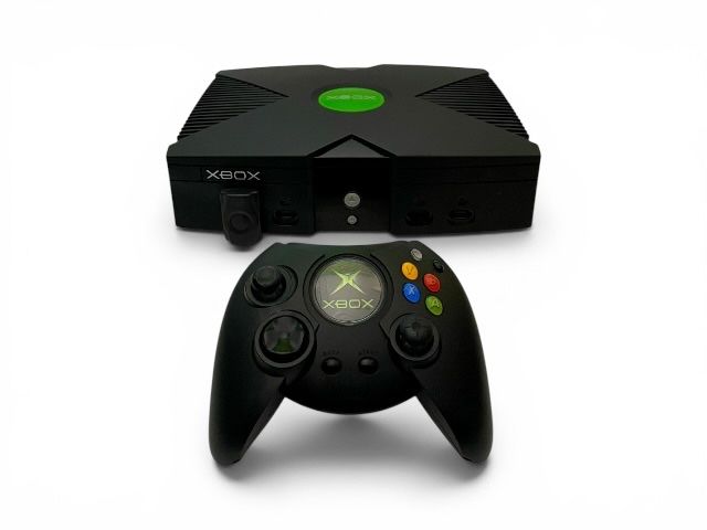 Xbox Classic 8GB 2002 Oryginalny Pad DVD Kit Kable