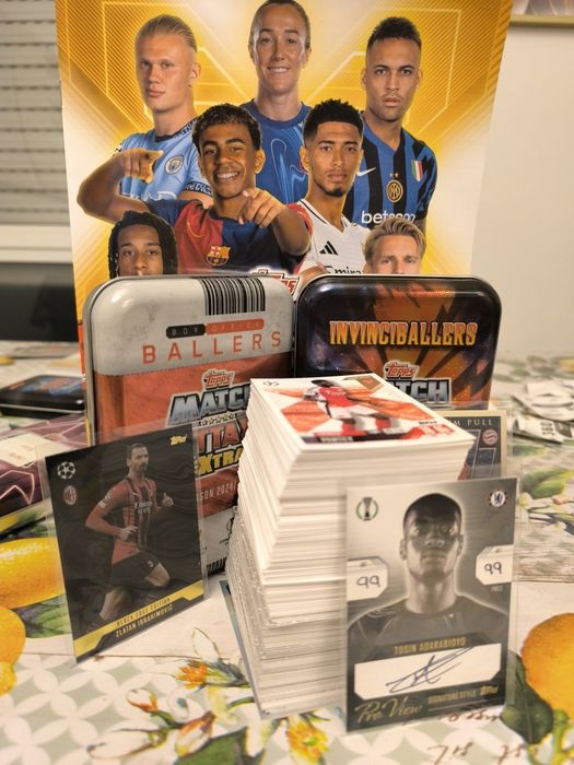Cartas Topps Match Attax Extra 24/25